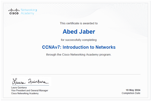 CCNAv7: Introduction to Networks